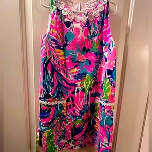 Lilly Pulitzer girls 7 shift dress EUC